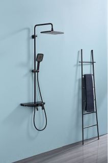 Душевая стойка Raglo R60.24.06 чёрный